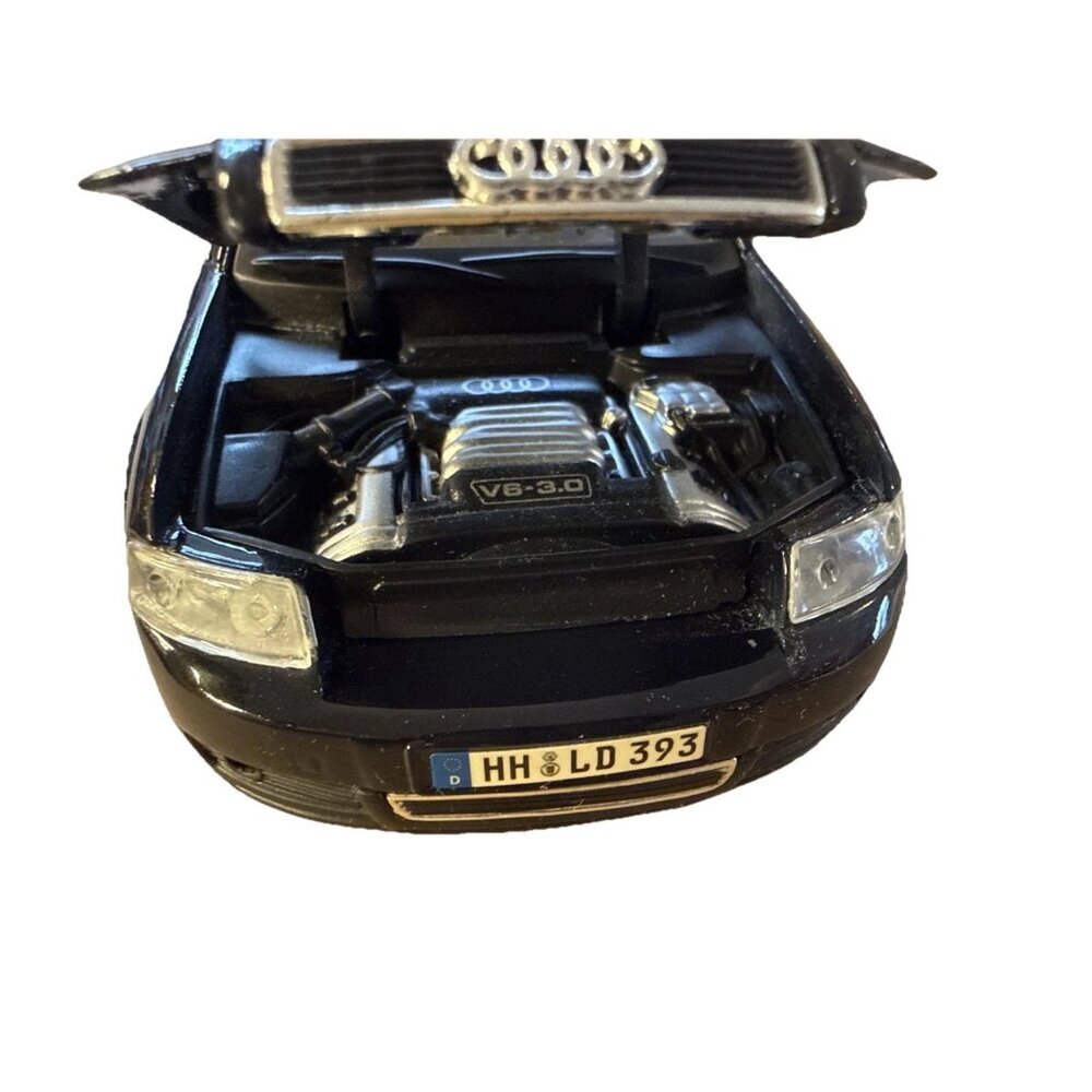 Audi A4, Black - Maisto - 1/24 scale Diecast Model Toy Car V6-3.0 - Picture 14 of 14